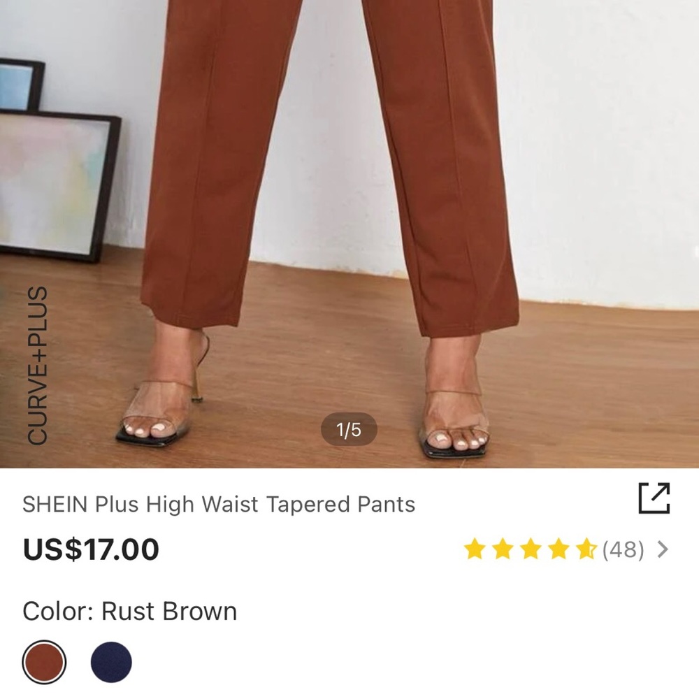 Rustic Orange Slacks - Picture 5 of 5